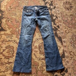 Vintage Y2K True Religion Blue Flare Jeans